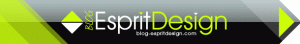 Blog Esprit Design, Bannière 610*90px