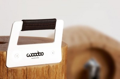 pouf souche design, Hattori Hanzo par woodoo