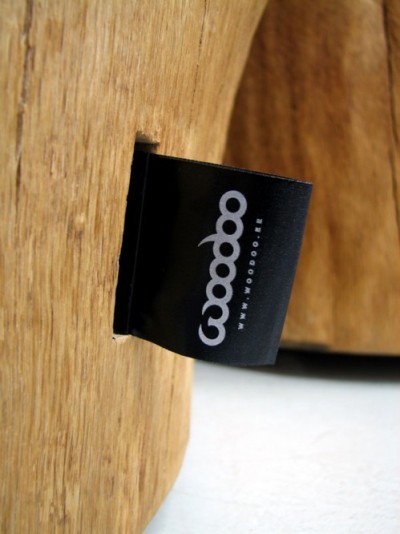 pouf souche design, Hattori Hanzo par woodoo