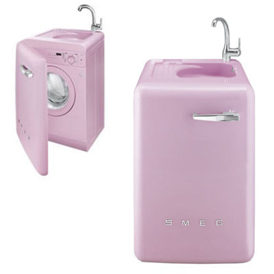 Lave-linge vintage par Smeg