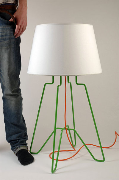 Wired Lamp par Mark Irlam