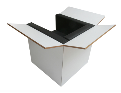 Florian Kallus, fauteuil karton