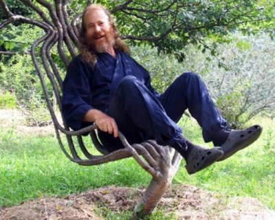 Fauteuil vegetal par Peter cook et Becky Northey Fauteuil vegetal par Peter cook et Becky Northey