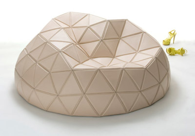 Fauteuil défouloir par Mathieu Lehanneur Fauteuil défouloir par Mathieu Lehanneur