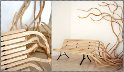 Banc spaghetti par Pablo Reinoso Banc spaghetti par Pablo Reinoso