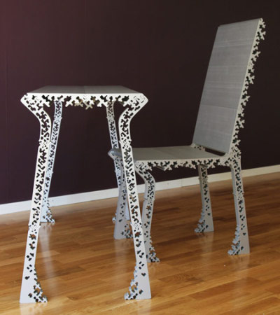 Table puzzle par Yoo de Mars Table puzzle par Yoo de Mars