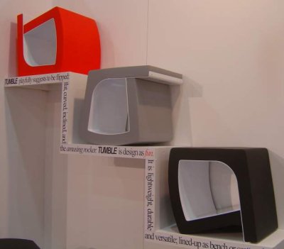 Pouf tumble par Justin Gologorsky