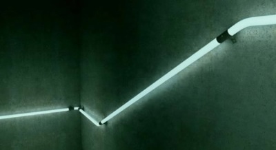 Rampe d'escalier concept LED par Zoon Design