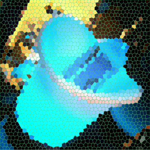 Etape 6 : Mosaïque me .. I’M ? (Luxetdeco.fr)