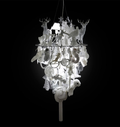 Luminaire trash et chic par Winnie Lui Luminaire trash et chic par Winnie Lui