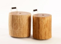 Pouf souche par Woodoo Pouf souche par Woodoo