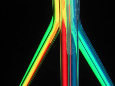 Luminaires à néon par Roger Borg