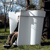 Chaise Pot par Fabio Novembre