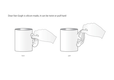 Tasse Dear Van Gogh par Mike Mak Design