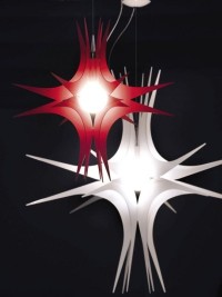 Lampes sculptures par Lumen Center Italia