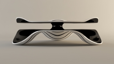 Coffee table hypnotique par Svilen Gamolov