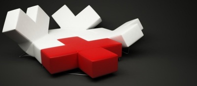 Sofa cross par Elvis Pennetuzzo