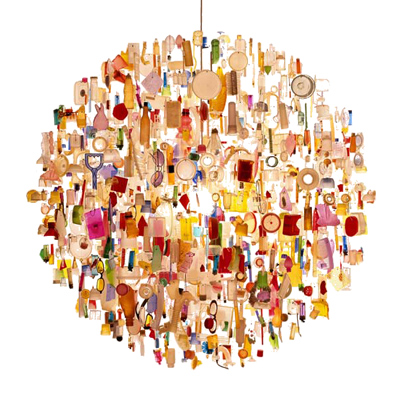 Suspension Tide par stuart haygarth