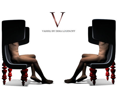 Dima Loginoff, design Russe : fauteuil Vassili Dima Loginoff, design Russe : fauteuil Vassili
