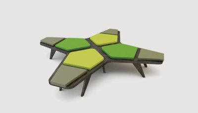 Banc Airbench par le studio Arne Quinze Banc Airbench par le studio Arne Quinze