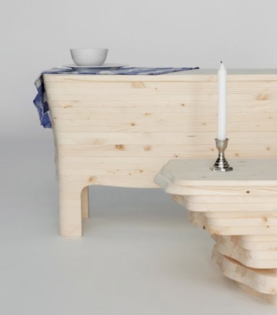 Buffet playwood par Silvia Knüppel, blog-espritdesign.com Buffet playwood par Silvia Knüppel, blog-espritdesign.com