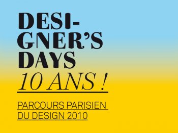 Designer's days 2010 - Palmares et Bilan Designer's days 2010 - Palmares et Bilan