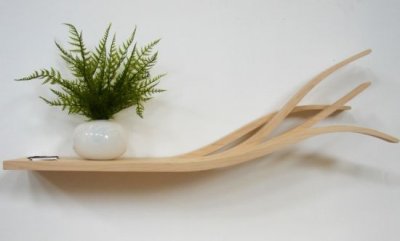 Une étagère dans le vent