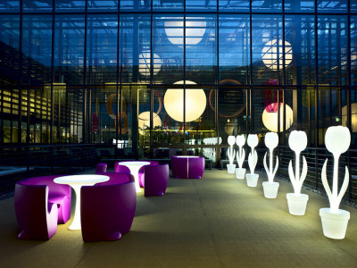 Tulip lumineuse par Moredesign, blog-espritdesign.com