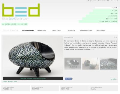 Version 3 du Blog Esprit Design Version 3 du Blog Esprit Design
