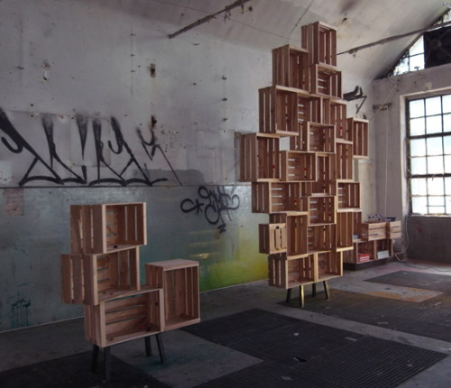 Twits & Lock, rangement modulaire par Harry Thaler Twits & Lock, rangement modulaire par Harry Thaler