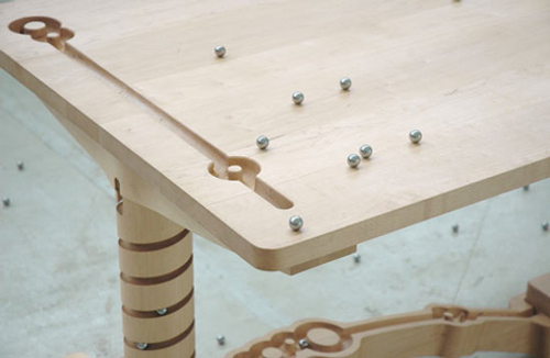 Table Marbelous par Tineke Beunders