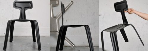 Chaise pressée par Harry Thaler Chaise pressée par Harry Thaler