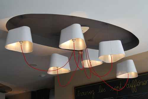 Lustre Grand Nuage par Hervé LANGLAIS Lustre Grand Nuage par Hervé LANGLAIS
