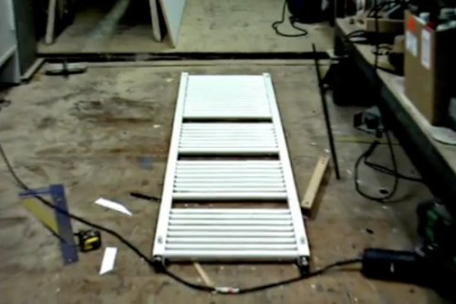 Fauteuil radiateur par Jeroen Wesselink Fauteuil radiateur par Jeroen Wesselink