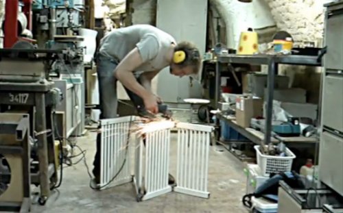 Fauteuil radiateur par Jeroen Wesselink Fauteuil radiateur par Jeroen Wesselink