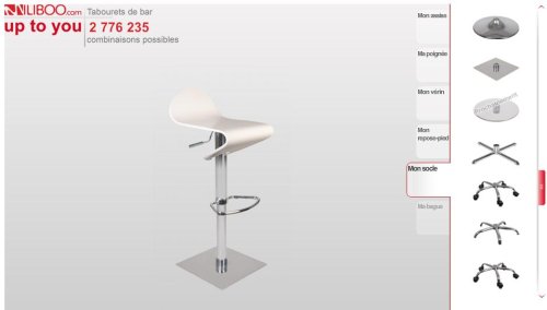 Vos tabourets sur mesure par Miliboo Vos tabourets sur mesure par Miliboo