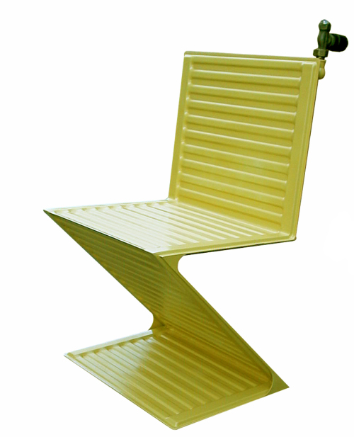 Fauteuil radiateur par Jeroen Wesselink Fauteuil radiateur par Jeroen Wesselink