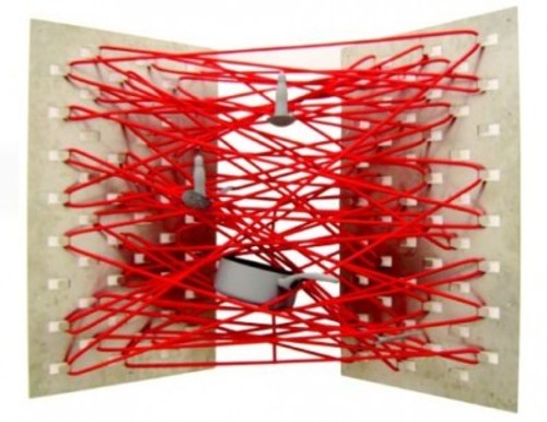Rangement Bungee par Michael Coke Rangement Bungee par Michael Coke