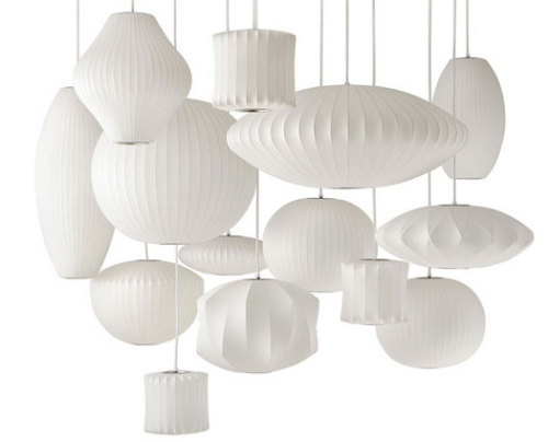 Bubble lampe par George Nelson