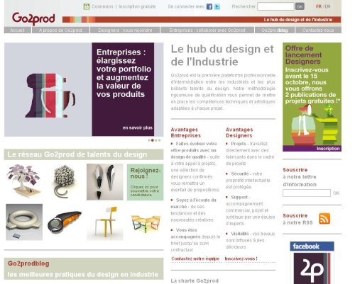 Go2prod, le hub du design et de l’industrie Go2prod, le hub du design et de l’industrie