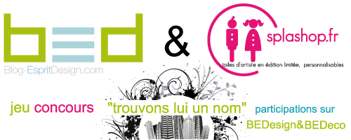 Concours "Trouve lui un nom" en partenariat avec Splashop Concours "Trouve lui un nom" en partenariat avec Splashop