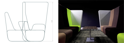 Sofa fonctionnel DILIM par Wertel Oberfell Sofa fonctionnel DILIM par Wertel Oberfell