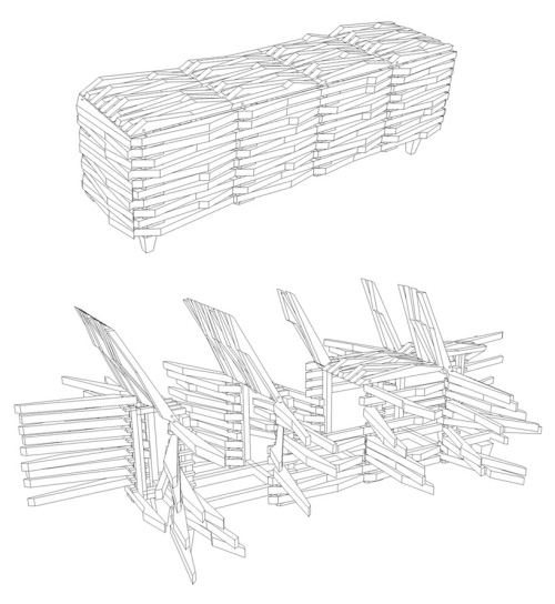 Bahut porc-épic par Sebastian Errazuriz Bahut porc-épic par Sebastian Errazuriz