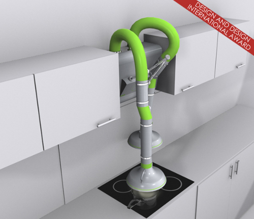 Hotte Line, design d'une hotte de cuisine Hotte Line, design d'une hotte de cuisine
