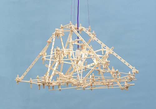 Lampe mécano par Kristoffer Sundin