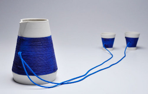 Tea set, garder le lien par Joon Lee