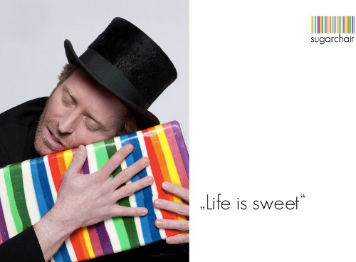 SugarChair, 30 kilos de sucre par Pieter Brenner SugarChair, 30 kilos de sucre par Pieter Brenner