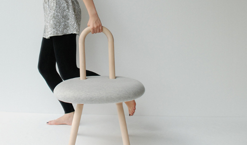 Une invitation au toucher, Bambi chair par Juju Studio Une invitation au toucher, Bambi chair par Juju Studio