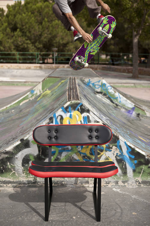 Mobilier de rue par Skate Home Mobilier de rue par Skate Home