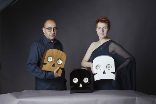 MinuSkull enceinte amplifiée par KUNTZEL DEYGAS design MinuSkull enceinte amplifiée par KUNTZEL DEYGAS design